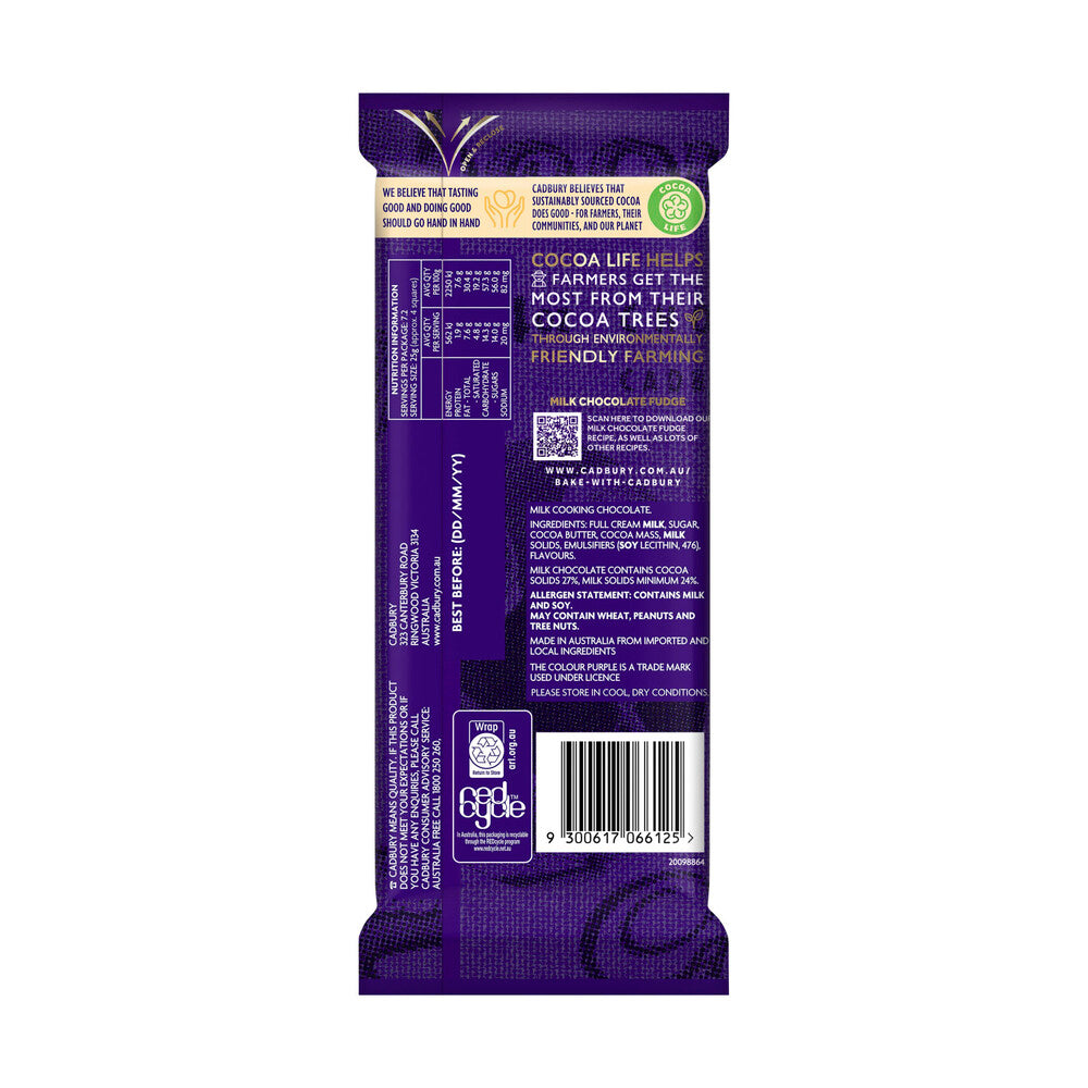Cadbury Baking Chocolate Milk | 180g