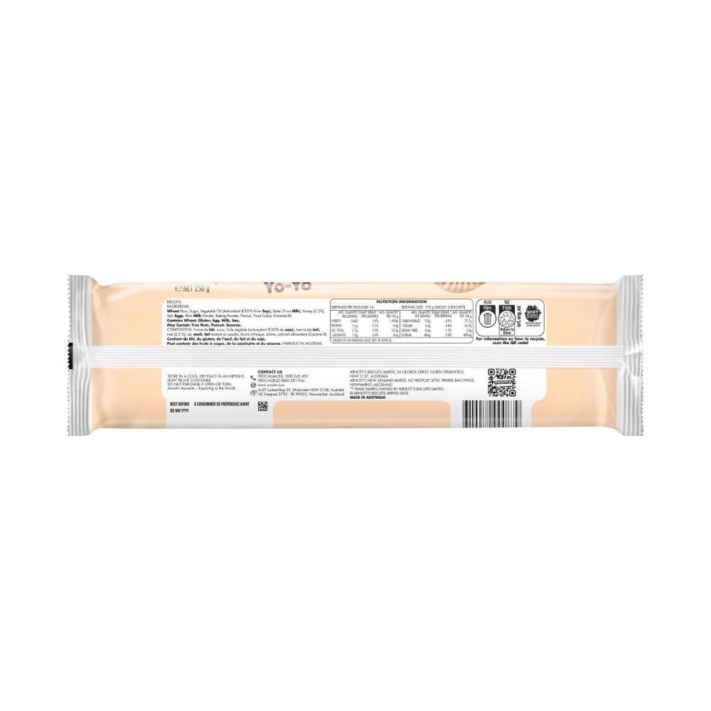 Arnott's Yo-Yo Biscuits | 250g