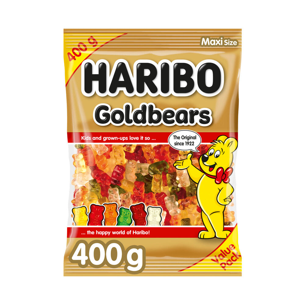 Haribo Goldbears Maxi Size Bag (Gummy Bears) | 400g