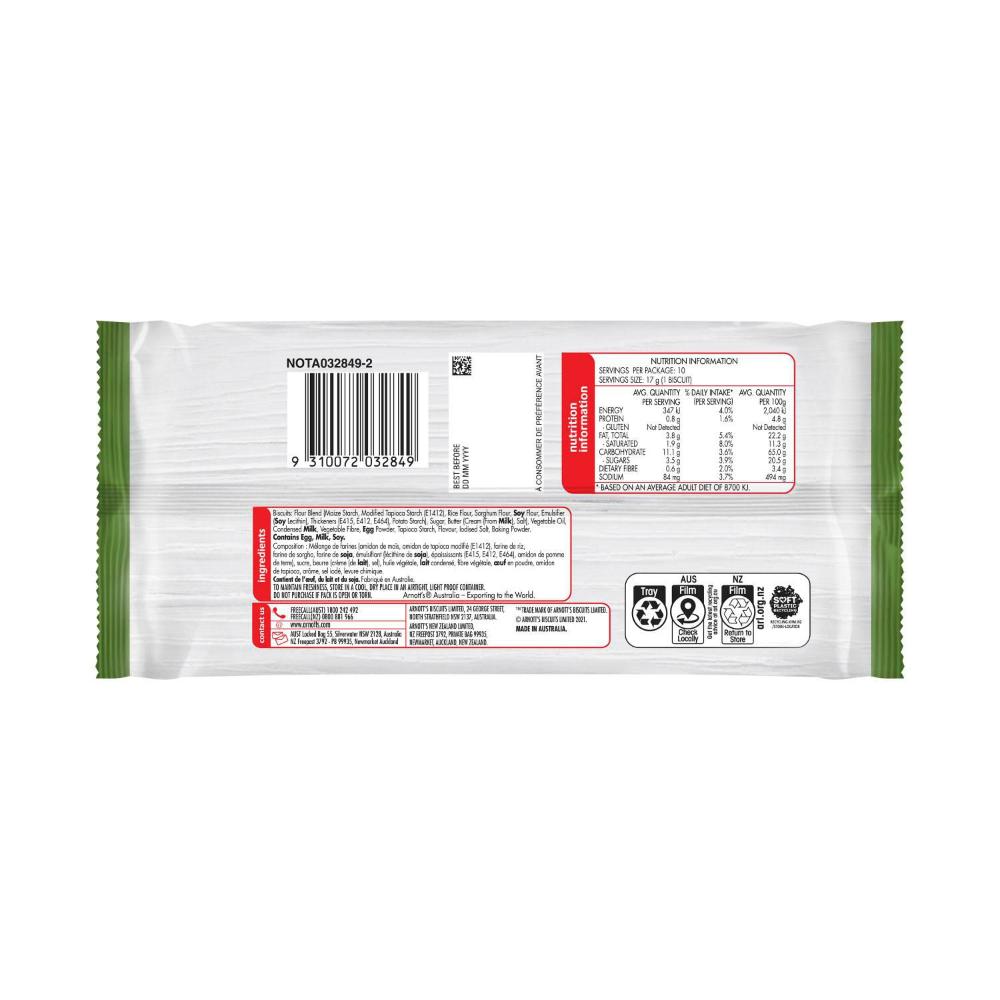 Arnott's Gluten Free Scotch Finger Biscuits | 170g
