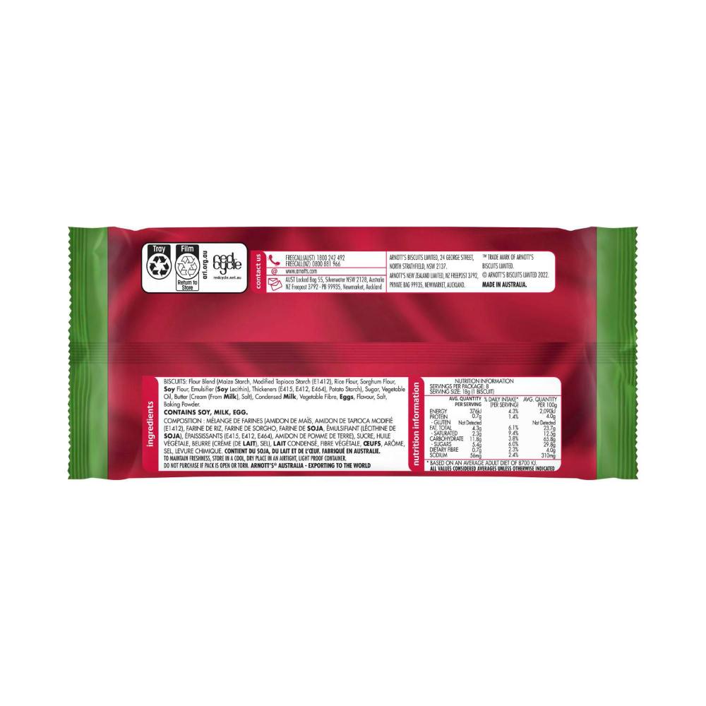 Arnott's Gluten Free Shortbread Creams Biscuits | 144g