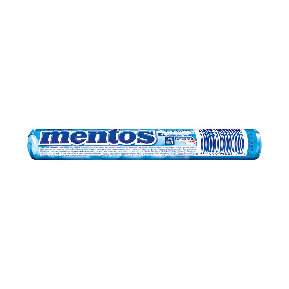 Mentos Mint Chewy Dragees | 37.5g