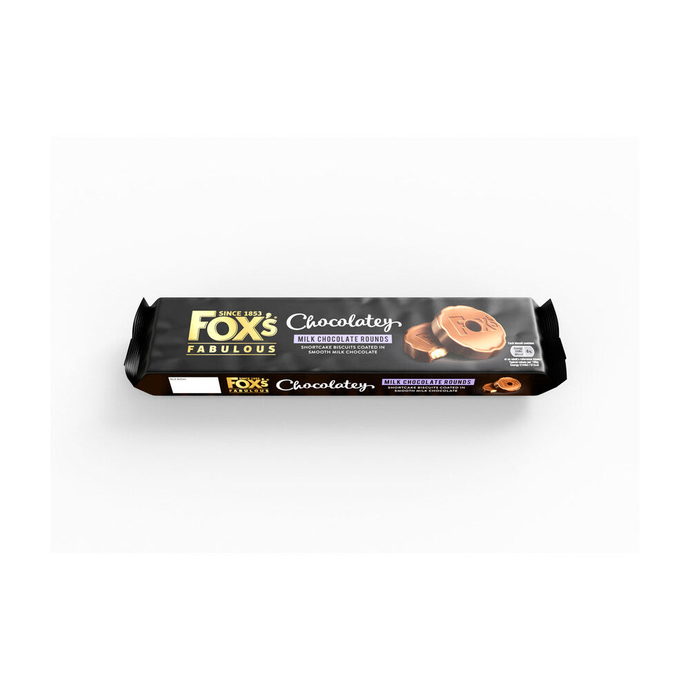 Fox's Chocolatey Rounds Milk Chocolate Biscuits | 130g
