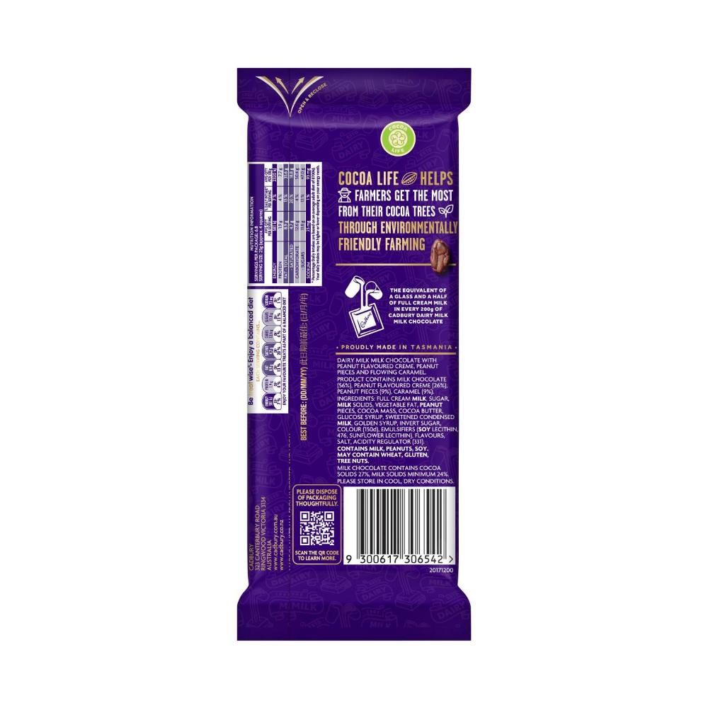 Cadbury Peanut Caramel Slice Chocolate Block | 170g