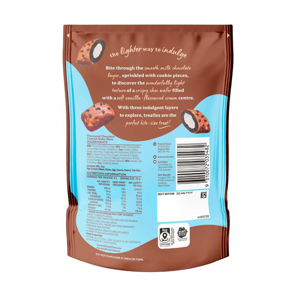 Arnott's Treatles Cookies & Cream Biscuits | 90g