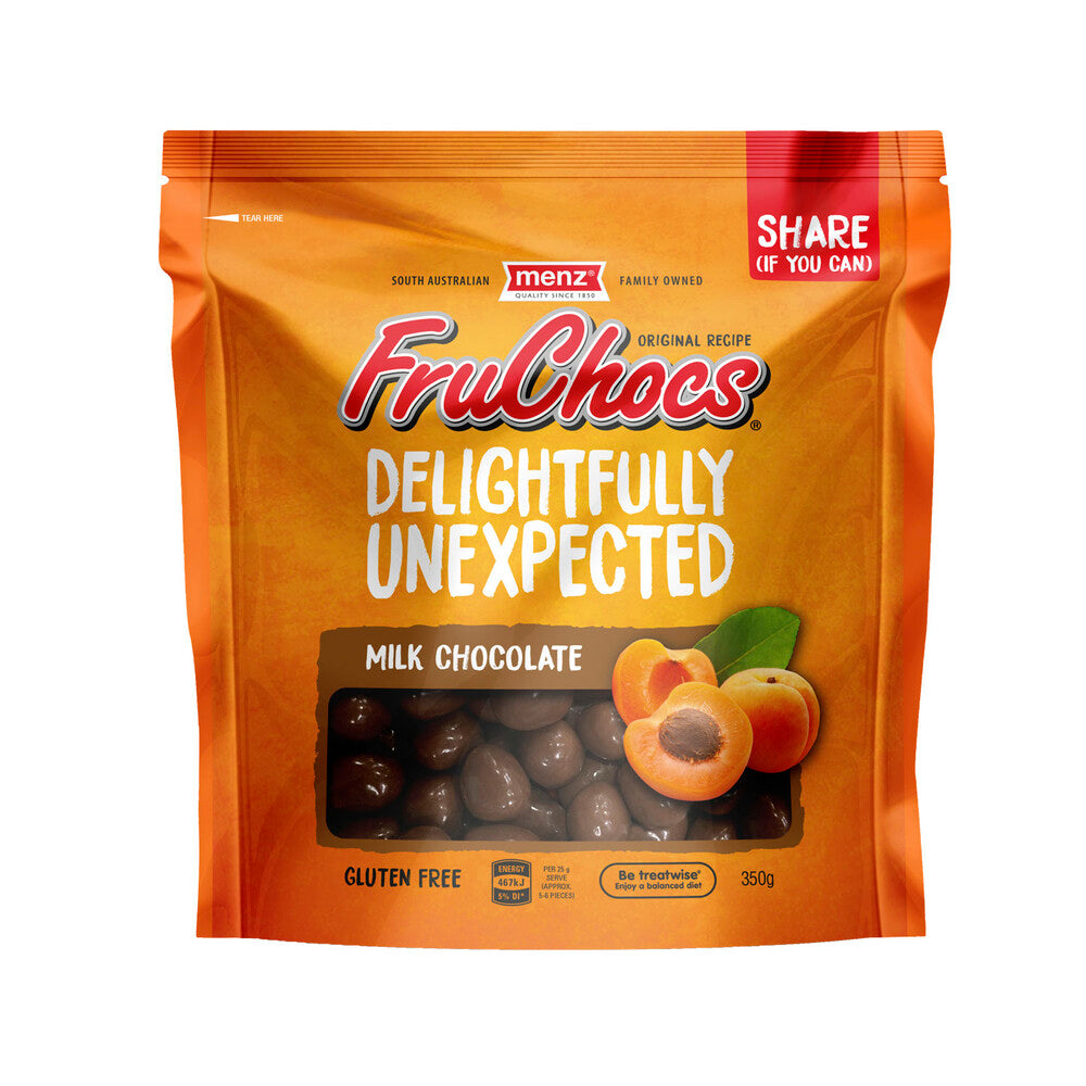Menz FruChocs Milk Chocolate | 350g