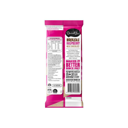 Darrell Lea Rocklea Road Raspberry Milk Chocolate Block | 170g