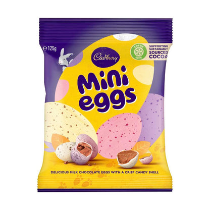 Cadbury Mini Eggs | Colorful Chocolate Easter Eggs Bag | 125g