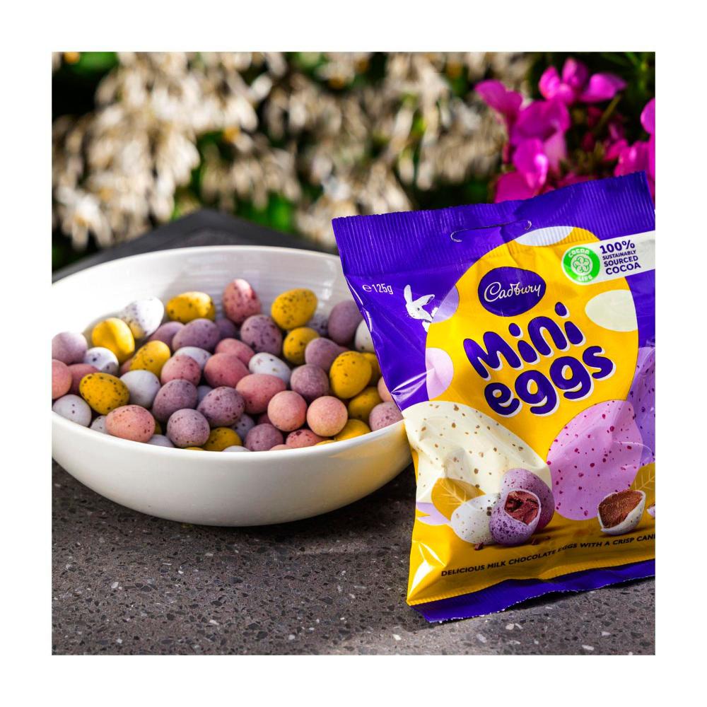 Cadbury Mini Eggs | Colorful Chocolate Easter Eggs Bag | 125g
