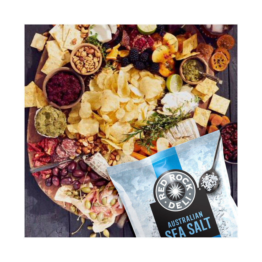 Red Rock Deli Potato Chips Sea Salt | 165g