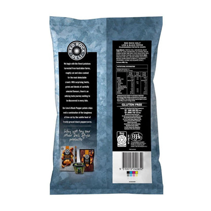 Red Rock Deli Potato Chips Lime & Pepper | 165g