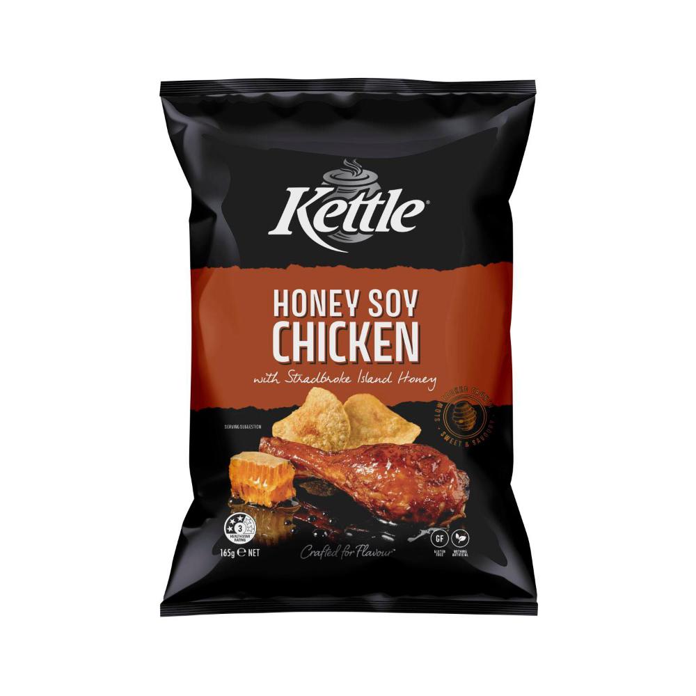 Kettle Honey Soy Chicken Potato Chips | 165g