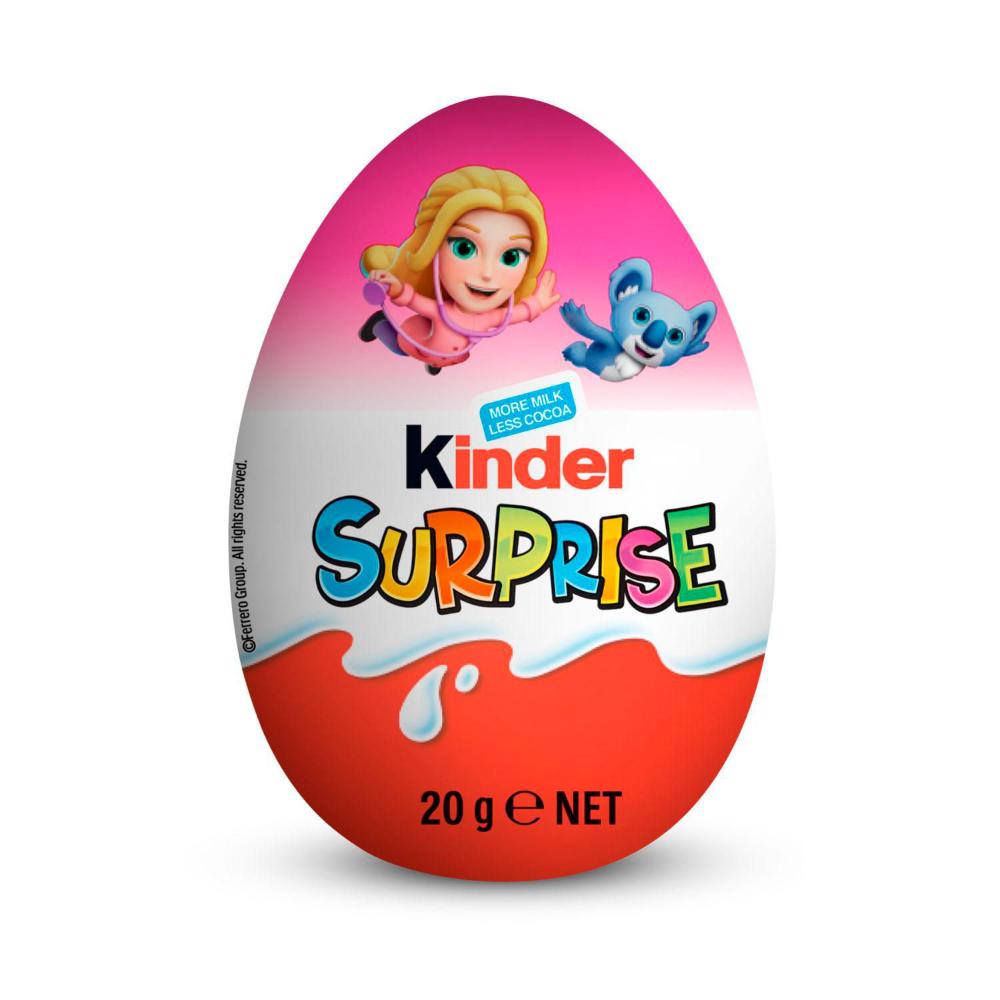 Kinder Surprise Chocolate Egg | Veterinary Toy Included | 20g