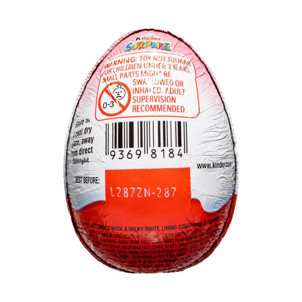 Kinder Surprise Chocolate Egg | Veterinary Toy Included | 20g