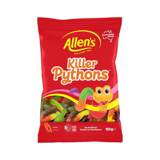 Allen's Lollies Killer Pythons | 192g