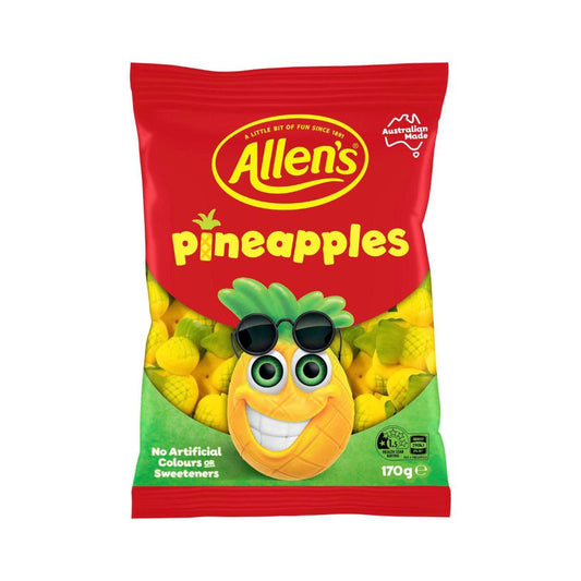 Allen's Pineapples Gummy Lollies | 170g