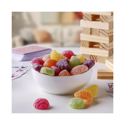 The Natural Confectionery Co. Fruit Salad Soft Jellies Lollies – Fruity Gummy Candy | 220g