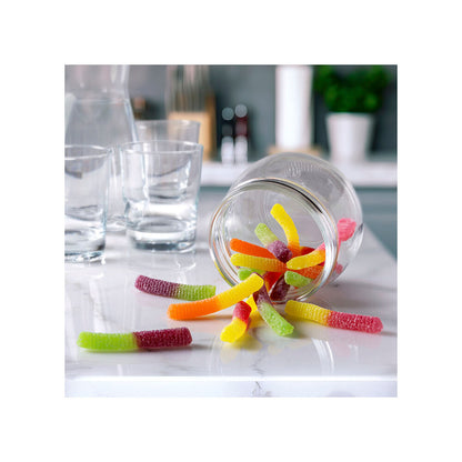 The Natural Confectionery Co. Sour Squirms Lollies – Sour Gummy Candy | 220g