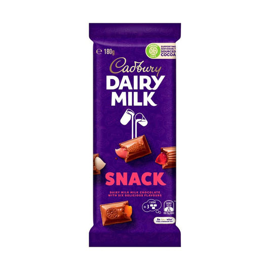 Cadbury Snack Chocolate Block | 180g