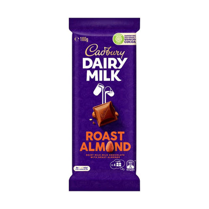 Cadbury Roast Almond Chocolate Block | 180g