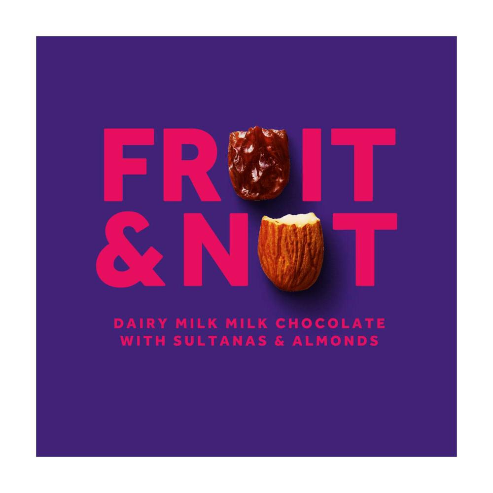 Cadbury Fruit and Nut Chocolate Block | 180g