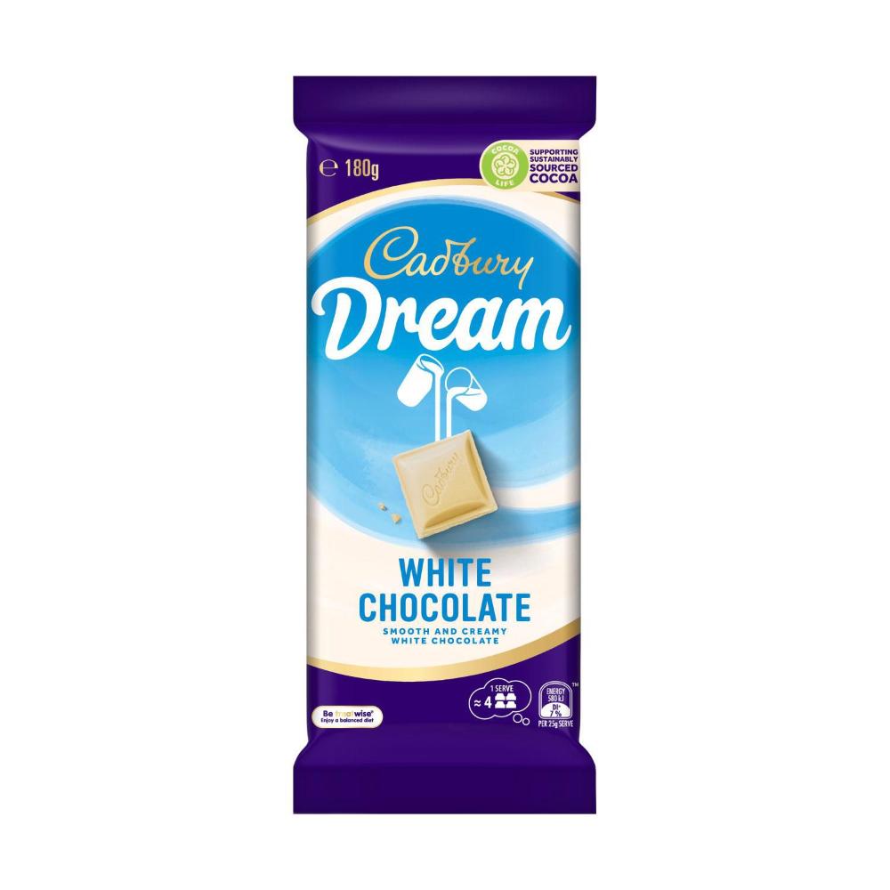 Cadbury Dream White Chocolate Block | 180g
