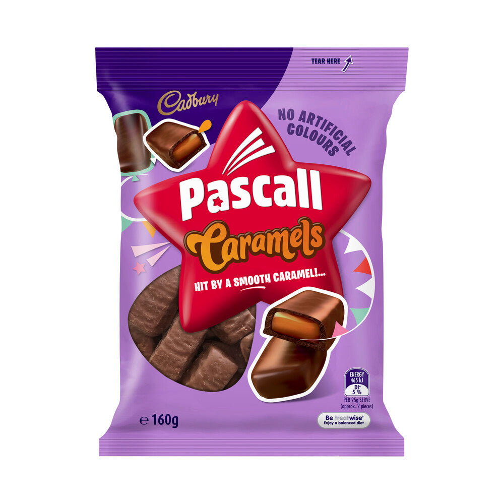 Cadbury Pascall Caramels – 160g