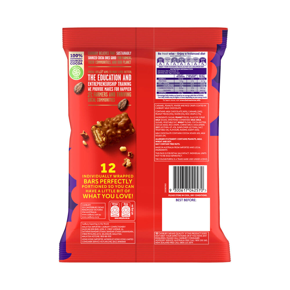 Cadbury Picnic Chocolate Bar Sharepack 12 Pack | 180g