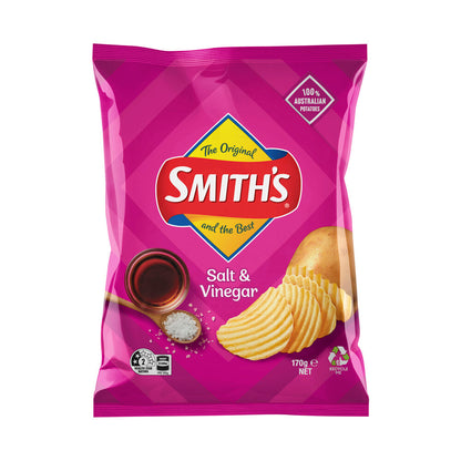 Smith's Crinkle Cut Salt & Vinegar Potato Chips | 170g