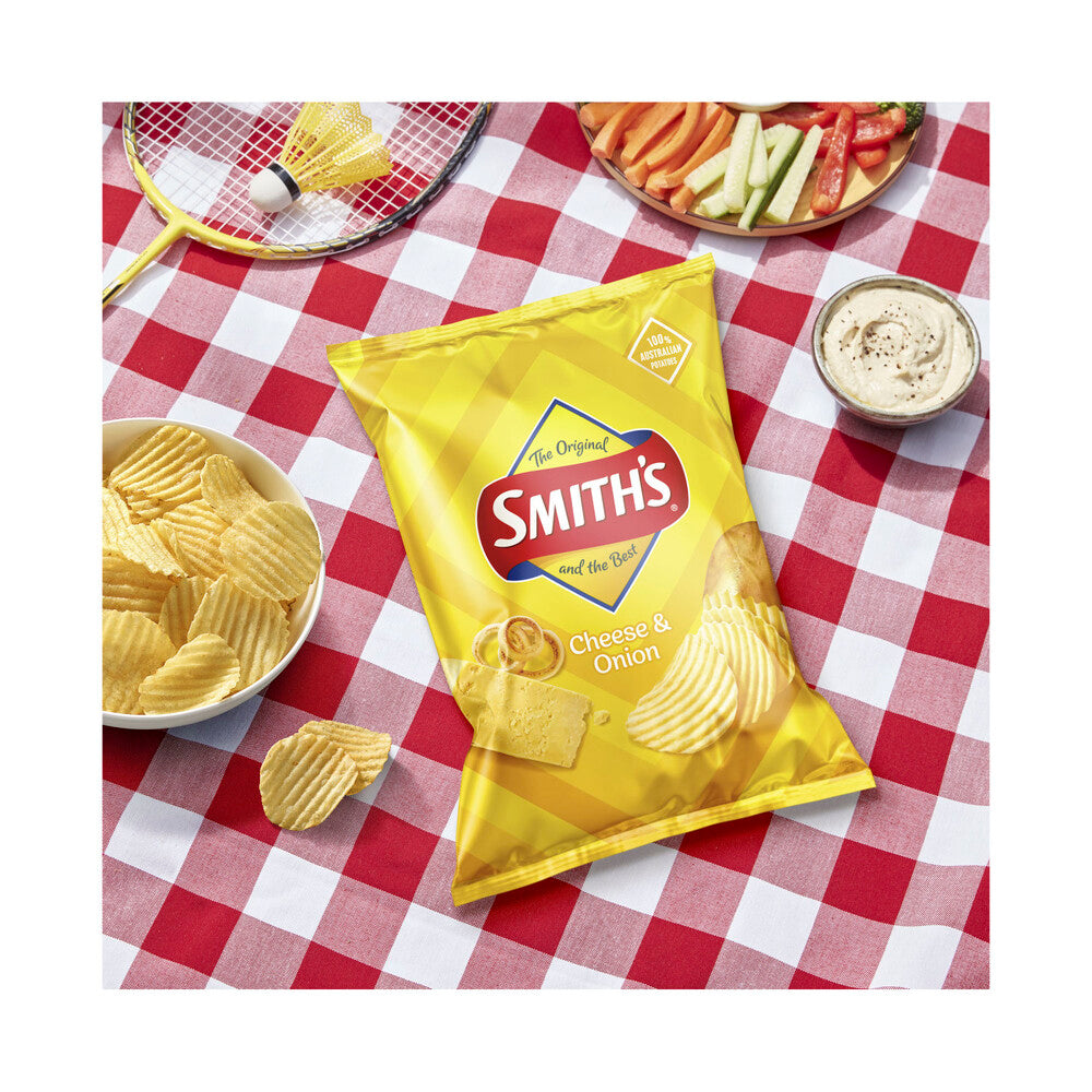 Smith's Crinkle Cut Cheese & Onion Potato Chips | 170g