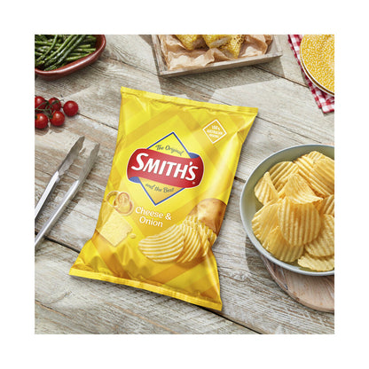 Smith's Crinkle Cut Cheese & Onion Potato Chips | 170g