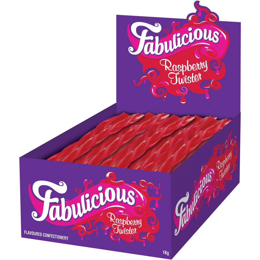Fabulicious Raspberry Twisters | 1kg