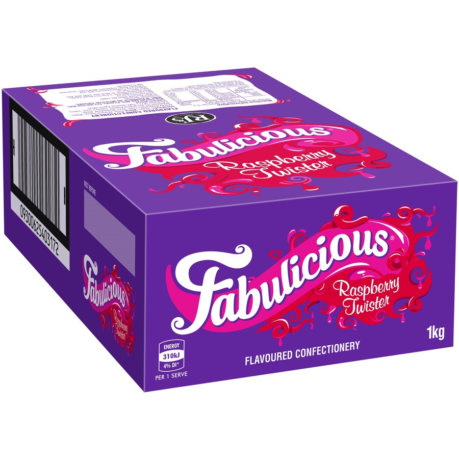 Fabulicious Raspberry Twisters | 1kg