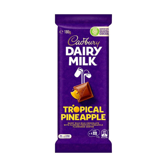 Cadbury Tropical Pineapple Chocolate Block | 180g
