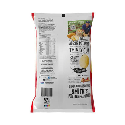 Smith's Thinly Cut Sweet Chilli & Sour Cream Chips Share Pack | 175g