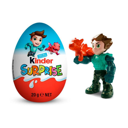 Chocolate Kinder Surprise Egg | Dragon Adventures Toy Included | 20g