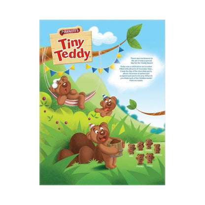 Arnott's Tiny Teddy Multipack Chocolate 8 Pack | 200g