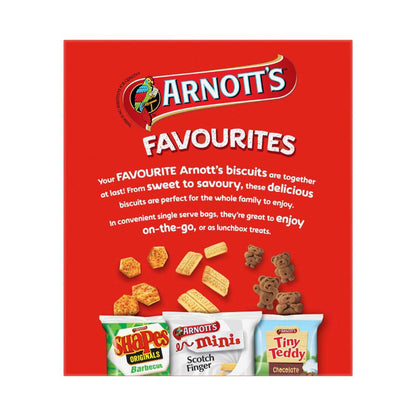 Arnott's Favourites Multipack Biscuit Variety Box | 15 Pack (375g)