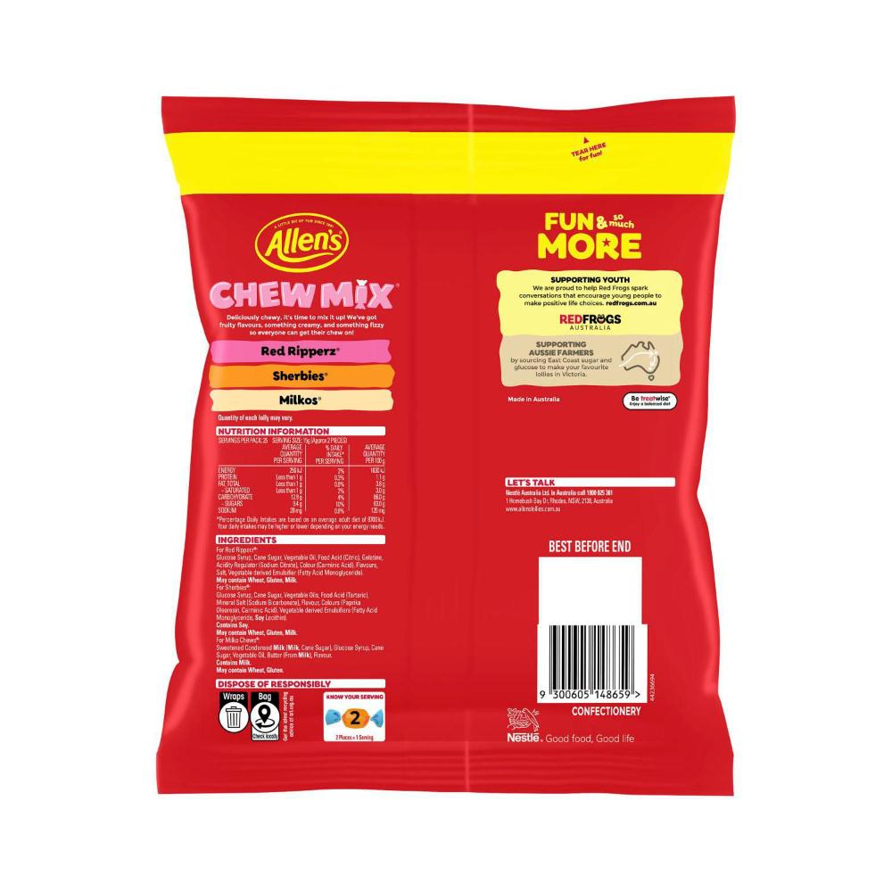 Allen’s Chew Mix – Chewy Candy Variety Bag (375g)