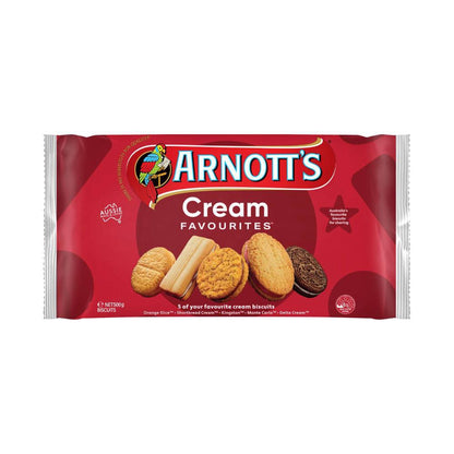 Arnott's Cream Favourites Biscuits | 5 Classic Varieties for Sharing | 500g