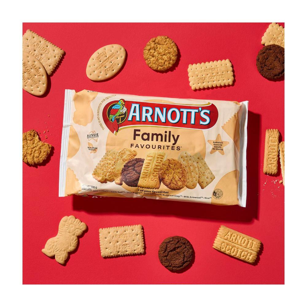 Arnott's Family Favourites Assorted Biscuits | 500g