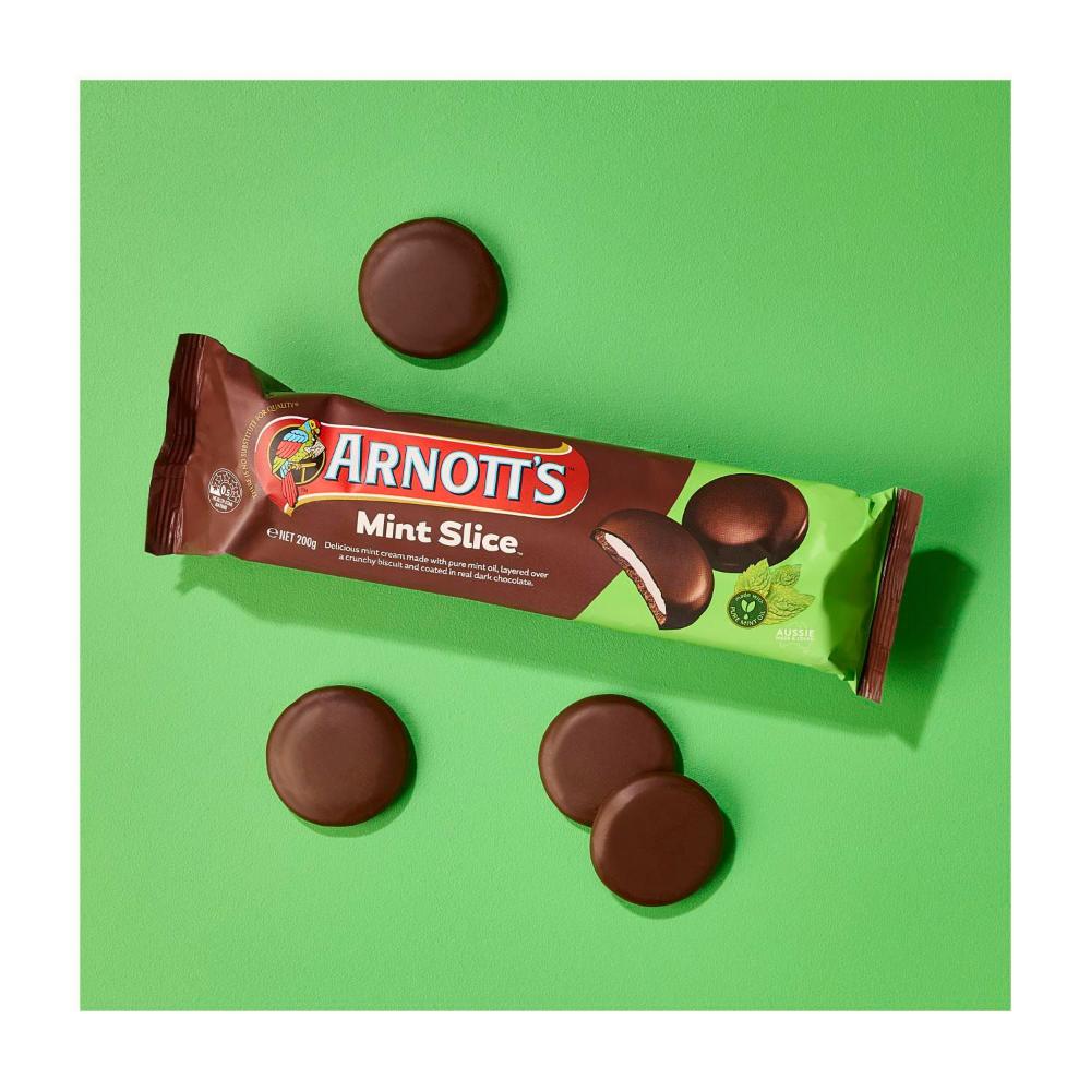 Arnott's Mint Slice Biscuits | 200g