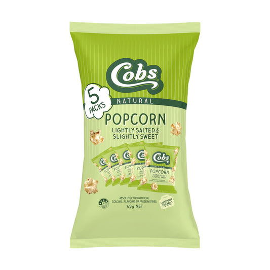 Cobs Sweet & Salty Popcorn Multipack (Gluten Free) | 5 Bags | 65g
