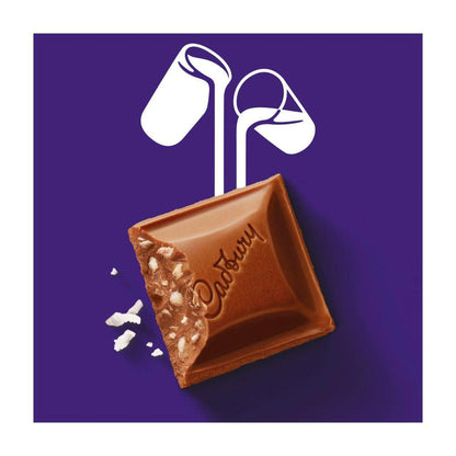 Cadbury Coconut Rough Chocolate Block | 180g
