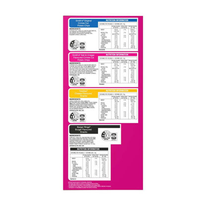 Smiths Fun Mix Chips Variety Multipack 20 Pack | 375g