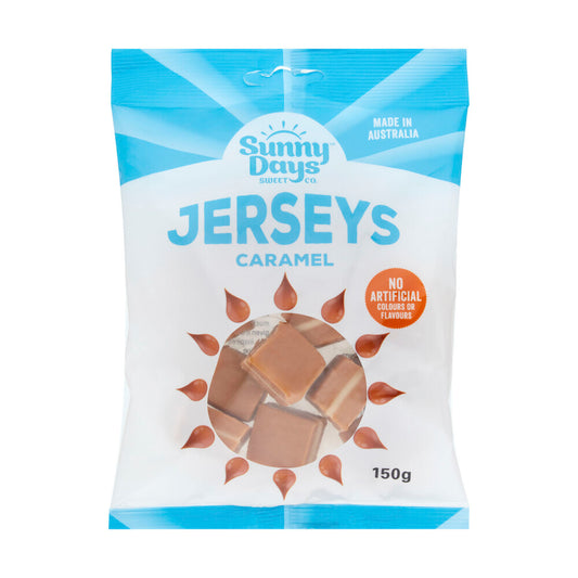 Sunny Days Sweet Co Jerseys Caramel | 150g
