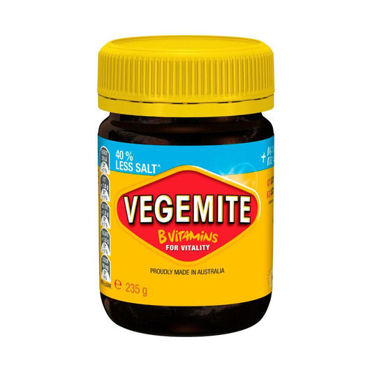 Vegemite 40% Less Salt | Salt Reduced Vegemite Spread | 235g