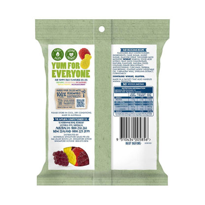 The Natural Confectionery Co. Vegan Fruities – Fruit Flavoured Jellies Lollies | 180g