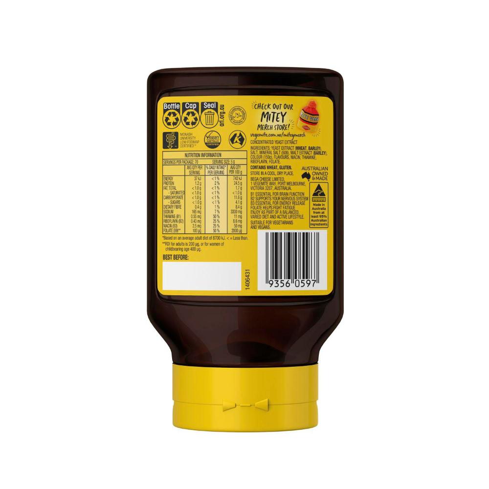 Vegemite Squeezy Tube | 350g