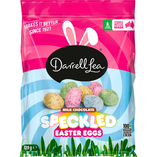 Darrell Lea Milk Chocolate Speckled Easter Eggs | 120g